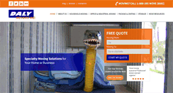 Desktop Screenshot of dalymovers.com